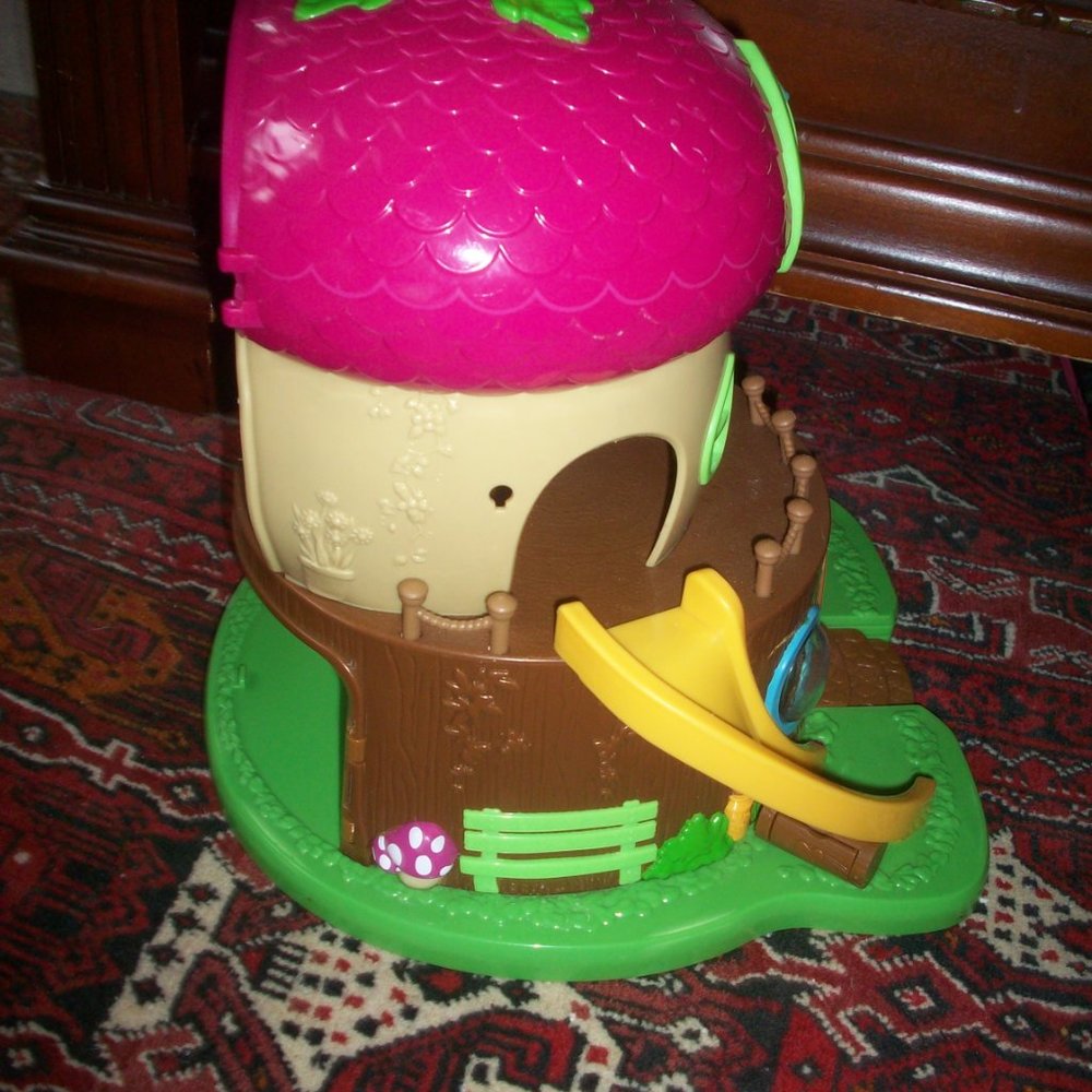Li’l Woodzeez Acorn Treehouse Playset House Toy Incomplete but w/ Extra Pieces - Picture 3 of 10
